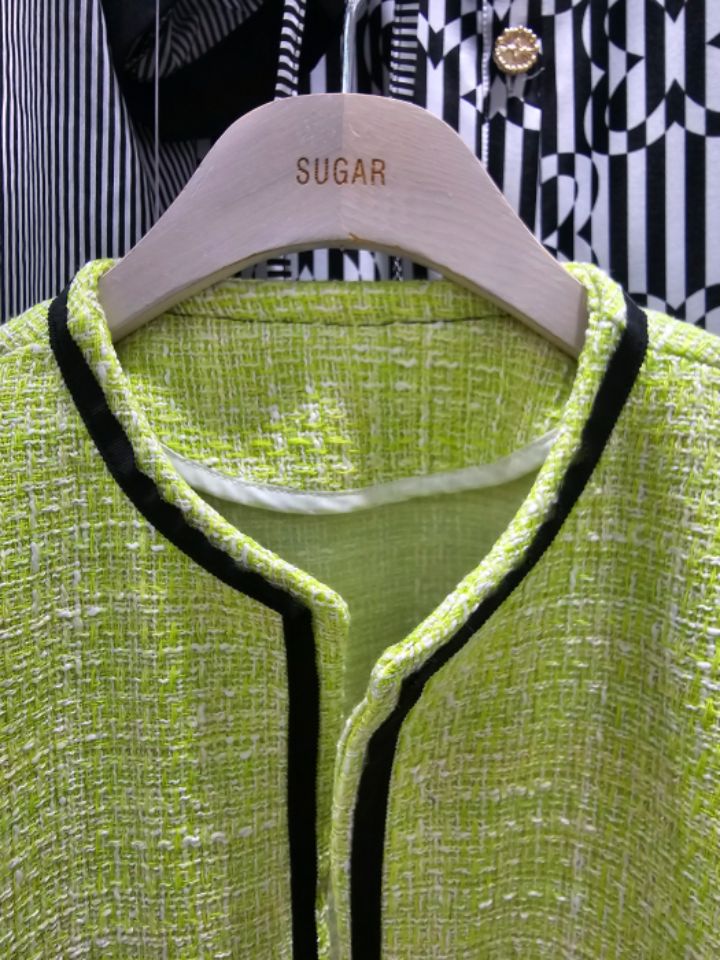 SUGAR韓國直郵女裝新品人氣推薦時尚職業休閑真品熱賣24春夏夾克SUGAR夾克