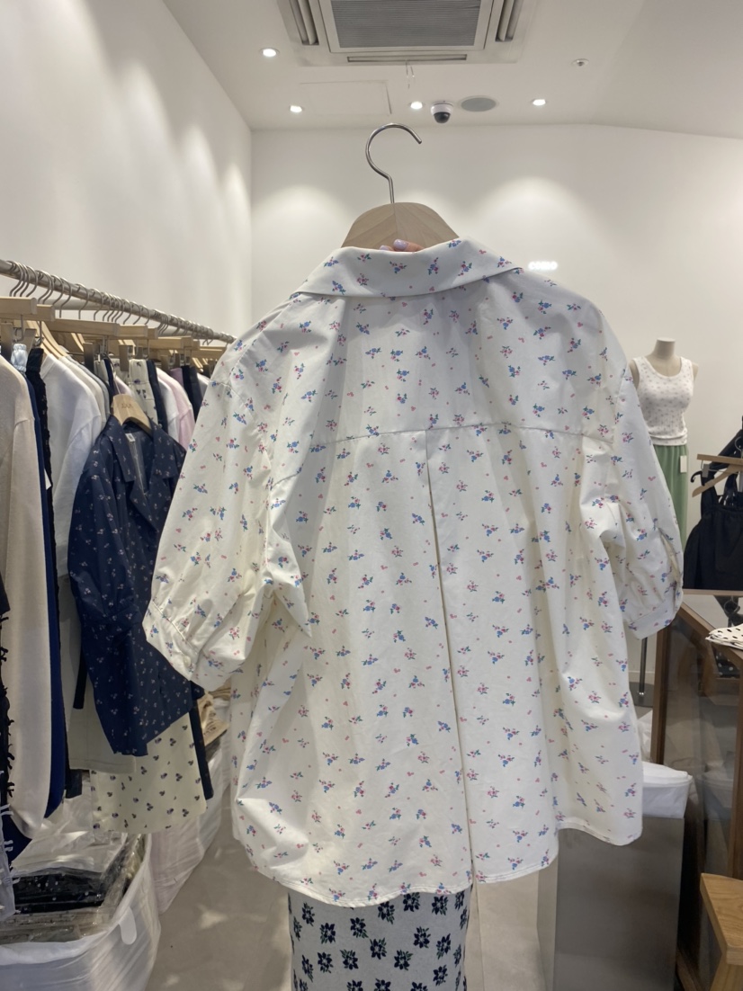 COMO-tan韓國直郵女裝新品真品職業推薦人氣休閑襯衫蕾絲衫tan-COMO襯衫/蕾絲衫