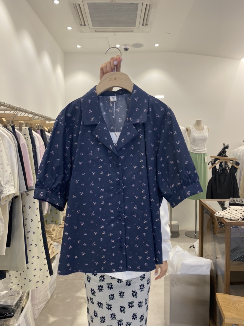 COMO-tan韓國直郵女裝新品真品職業推薦人氣休閑襯衫蕾絲衫tan-COMO襯衫/蕾絲衫圖色2