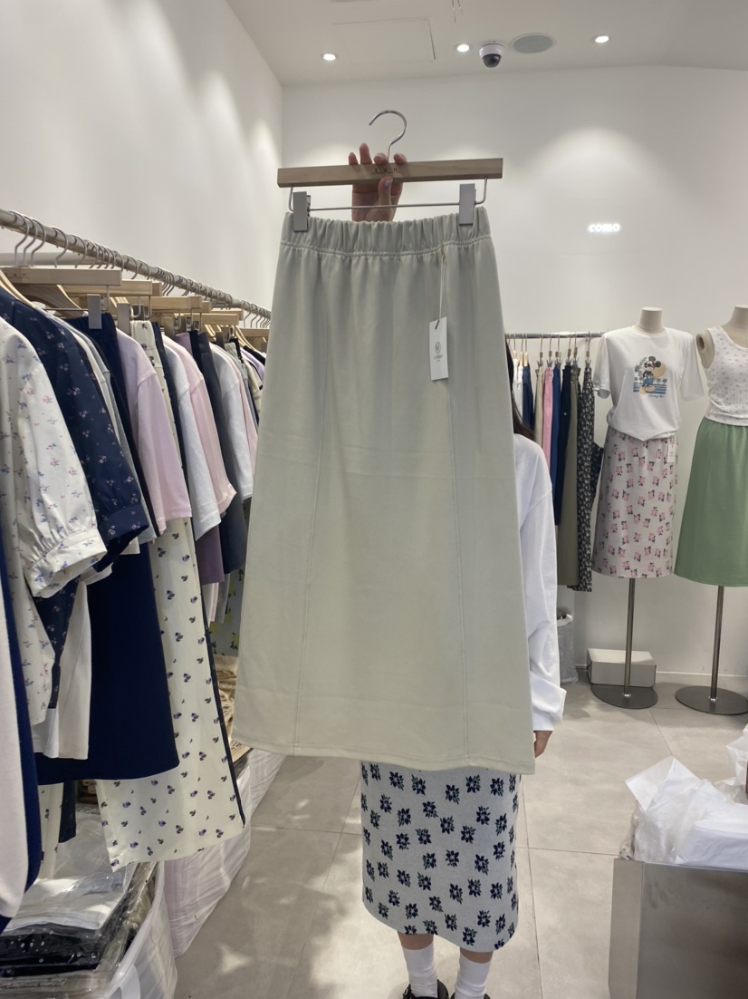 COMO-tan韓國直郵東大門代購女裝新品時尚半身裙中短裙拉鏈tan-COMO半身裙/中短裙