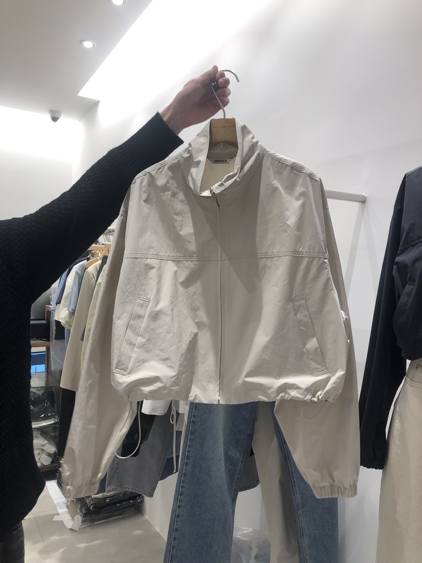 GRETA.Y韓國直郵東大門代購女裝新品推薦休閑人氣熱賣夾克GRETA.Y夾克圖色1