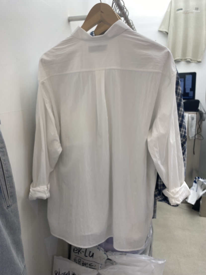 HAND-男裝韓國直郵東大門實拍女裝新品24春夏襯衫蕾絲衫HAND-男裝襯衫/蕾絲衫