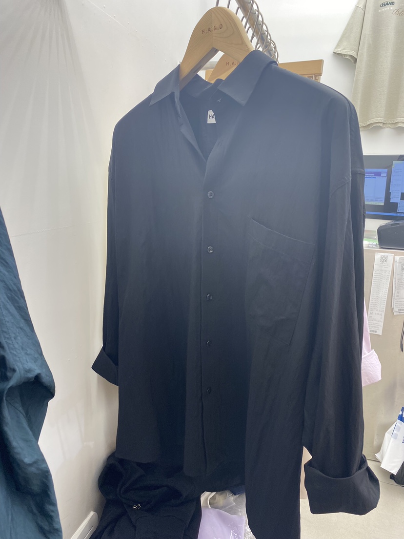 HAND-男裝韓國直郵東大門實拍女裝新品24春夏襯衫蕾絲衫HAND-男裝襯衫/蕾絲衫圖色4