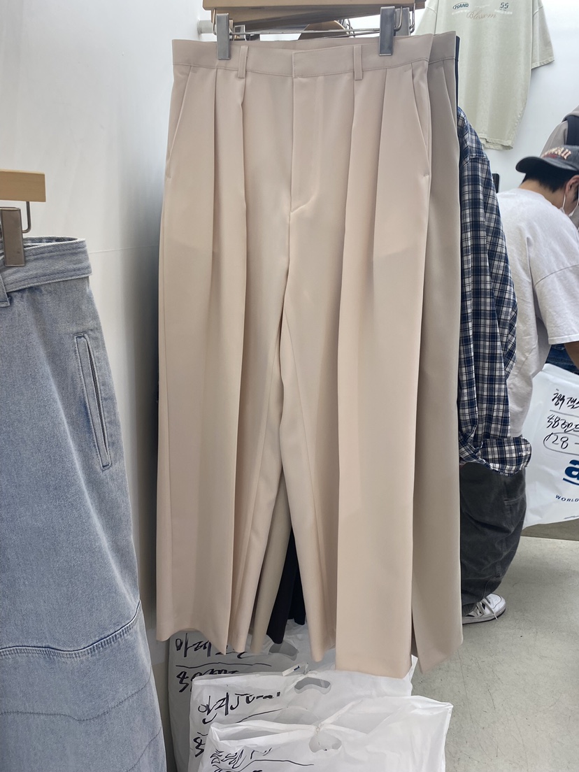 HAND-男裝韓國直郵東大門實拍女裝新款24春夏人氣休閑褲HAND-男裝休閑褲