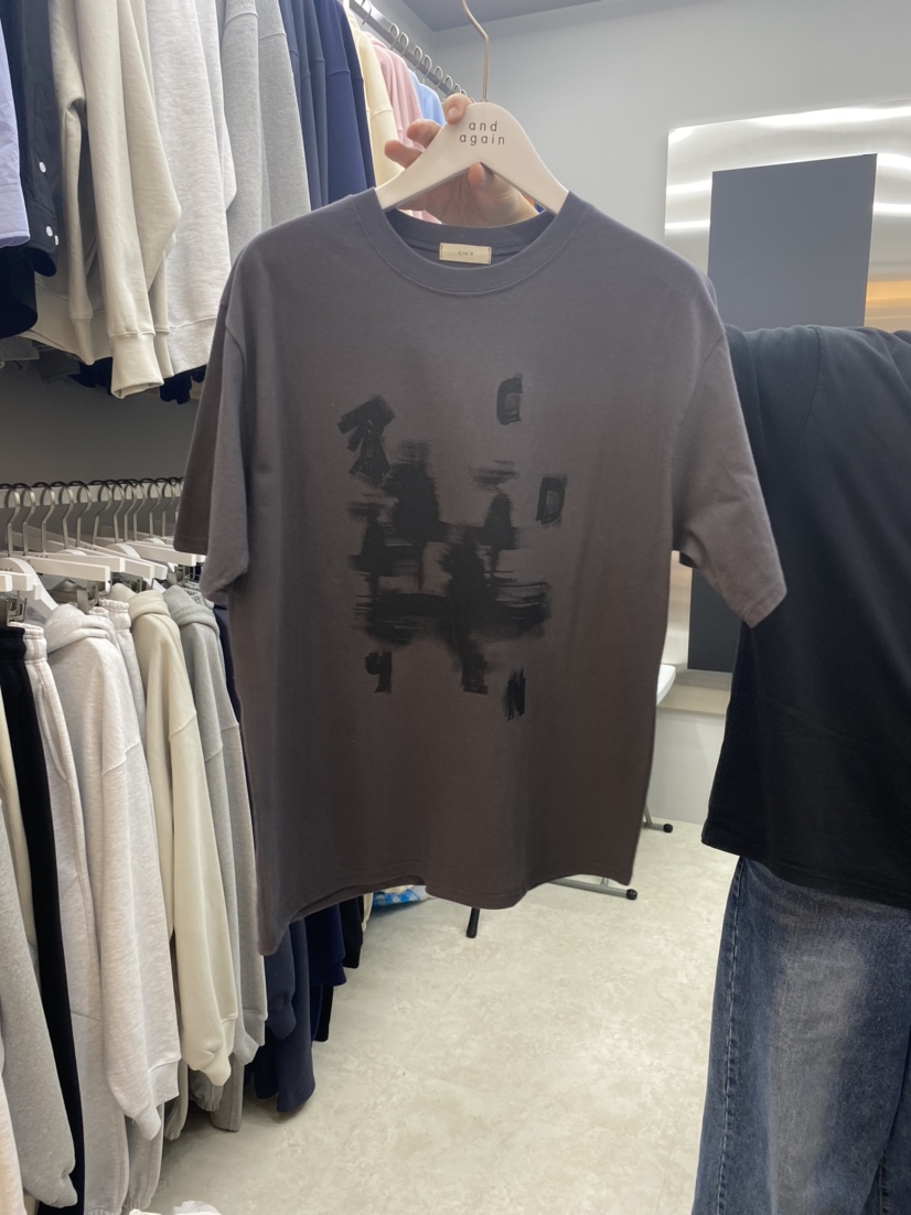 THE MOOD-男裝韓國直郵女裝新品推薦休閑職業熱賣真品T恤THE MOODT恤圖色2