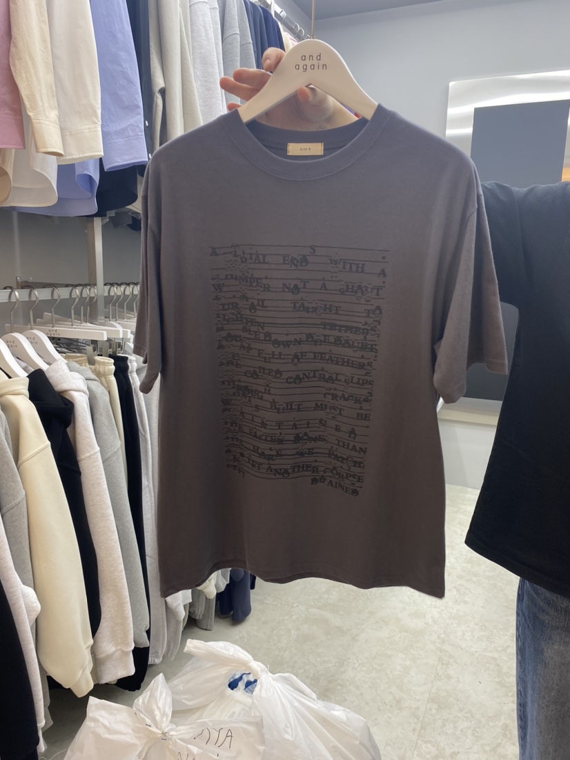 THE MOOD-男裝直郵韓國代購女裝新品熱賣推薦真品人氣T恤THE MOODT恤圖色2