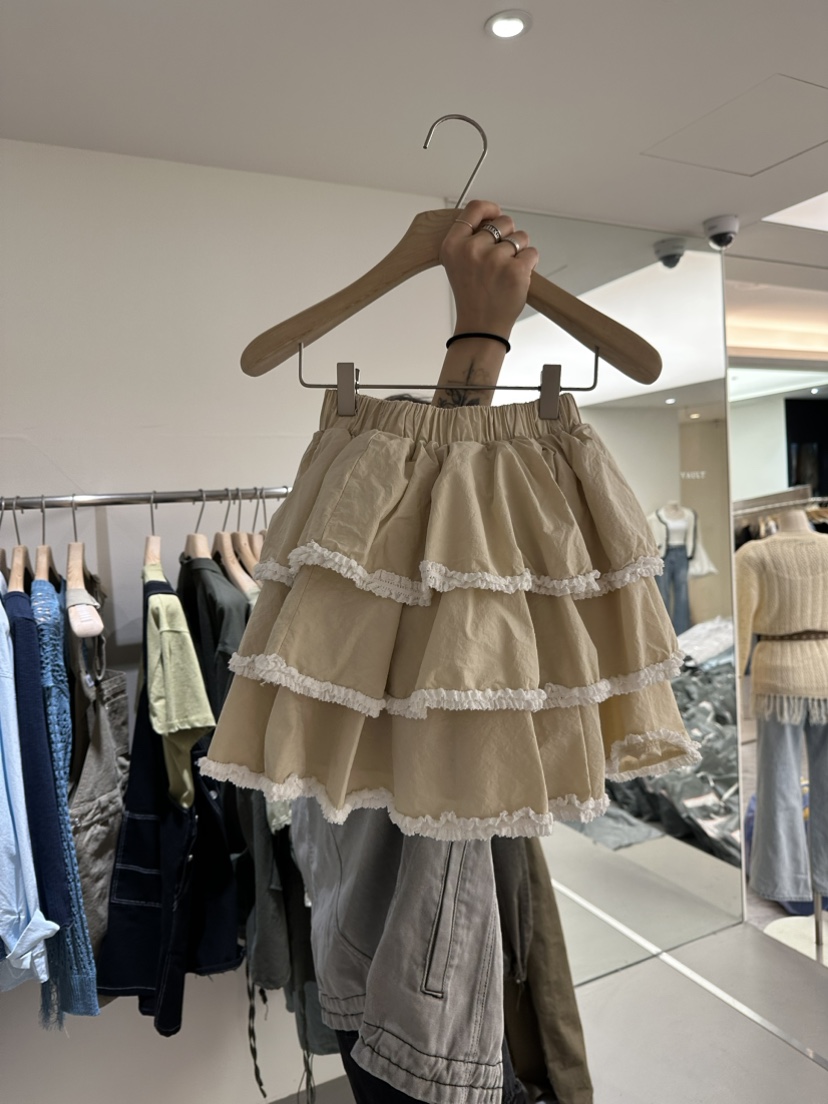VAULT直郵韓國代購女裝新款真品熱賣人氣職業推薦24春夏短裙VAULT短裙