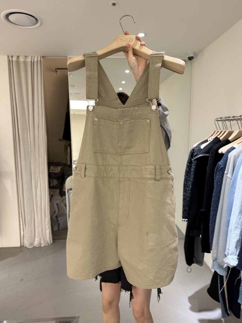VAULT韓國直郵女裝新款推薦24春夏熱賣真品時尚職業背帶褲VAULT背帶褲