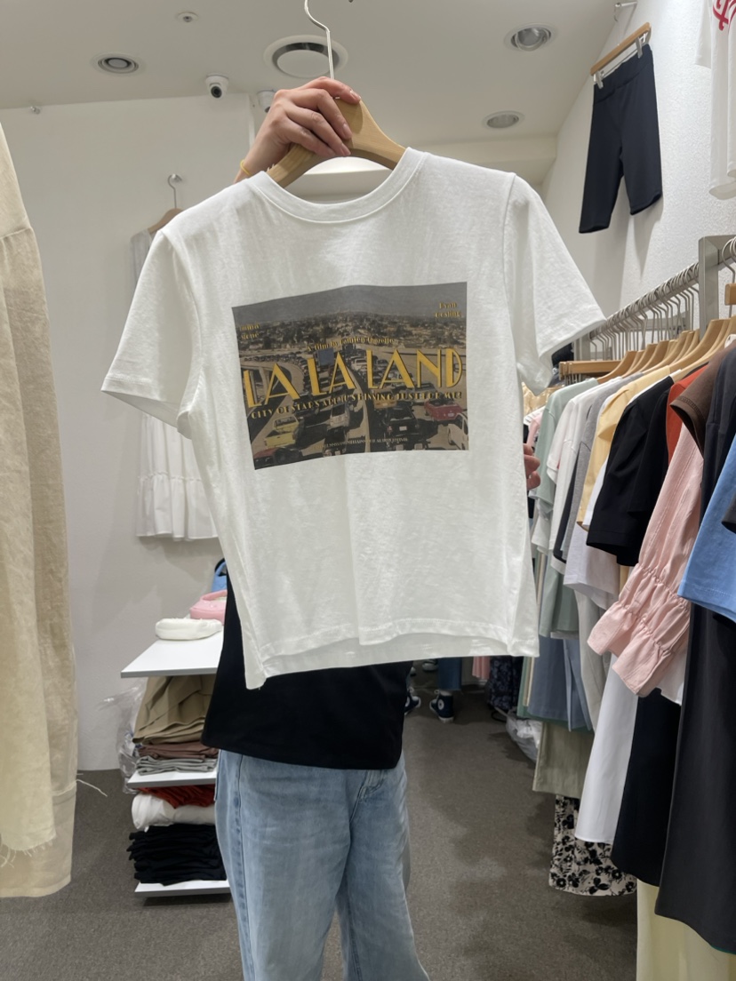 VILLABUTTON韓國直郵女裝新品職業休閑熱賣推薦24春夏T恤VILLABUTTONT恤