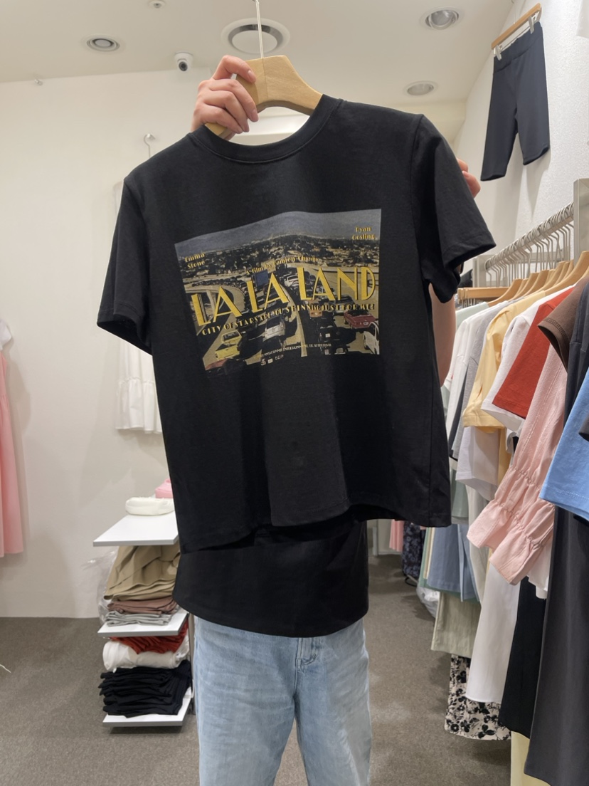 VILLABUTTON韓國直郵女裝新品職業休閑熱賣推薦24春夏T恤VILLABUTTONT恤圖色3