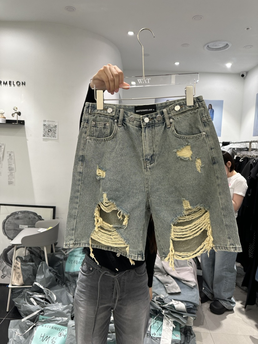 WATERMELON韓國直郵女裝新品24春夏時尚職業推薦熱賣短褲WATERMELON短褲