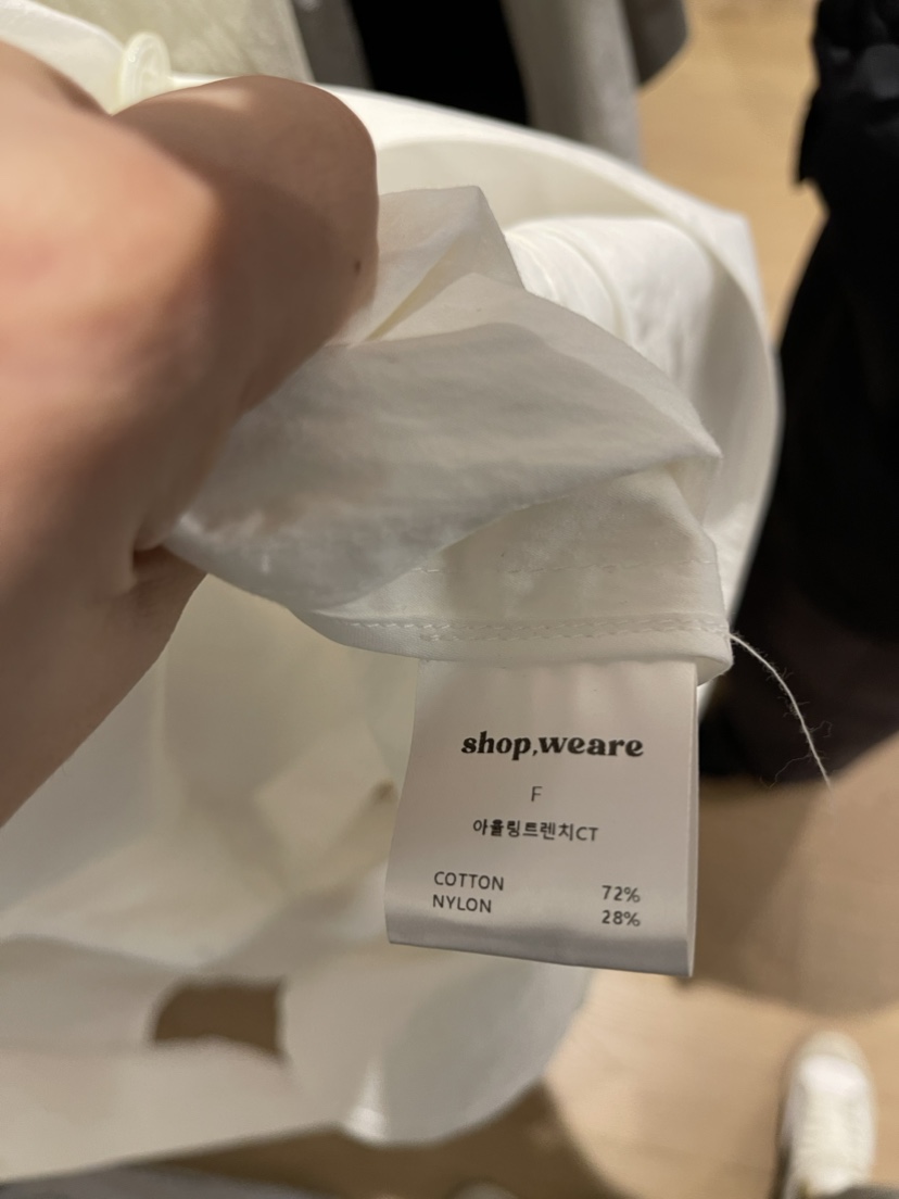 WE ARE/WELOVER韓國直郵女裝新品推薦熱賣職業人氣長款風衣SHOP_WE ARE長款風衣