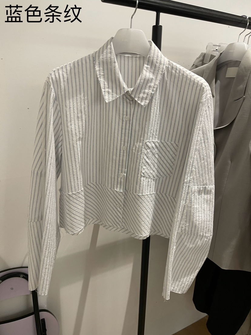WE ARE/WELOVER韓國直郵女裝新品時尚24春夏襯衫蕾絲衫SHOP_WE ARE襯衫/蕾絲衫圖色2