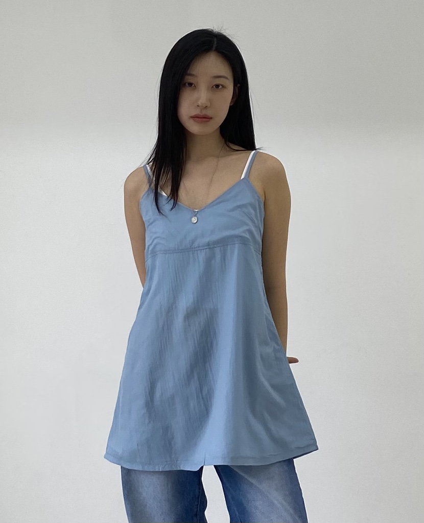 A.VER韓國直郵東大門實拍女裝新款24春夏真品時尚連衣裙A.VER連衣裙圖色2