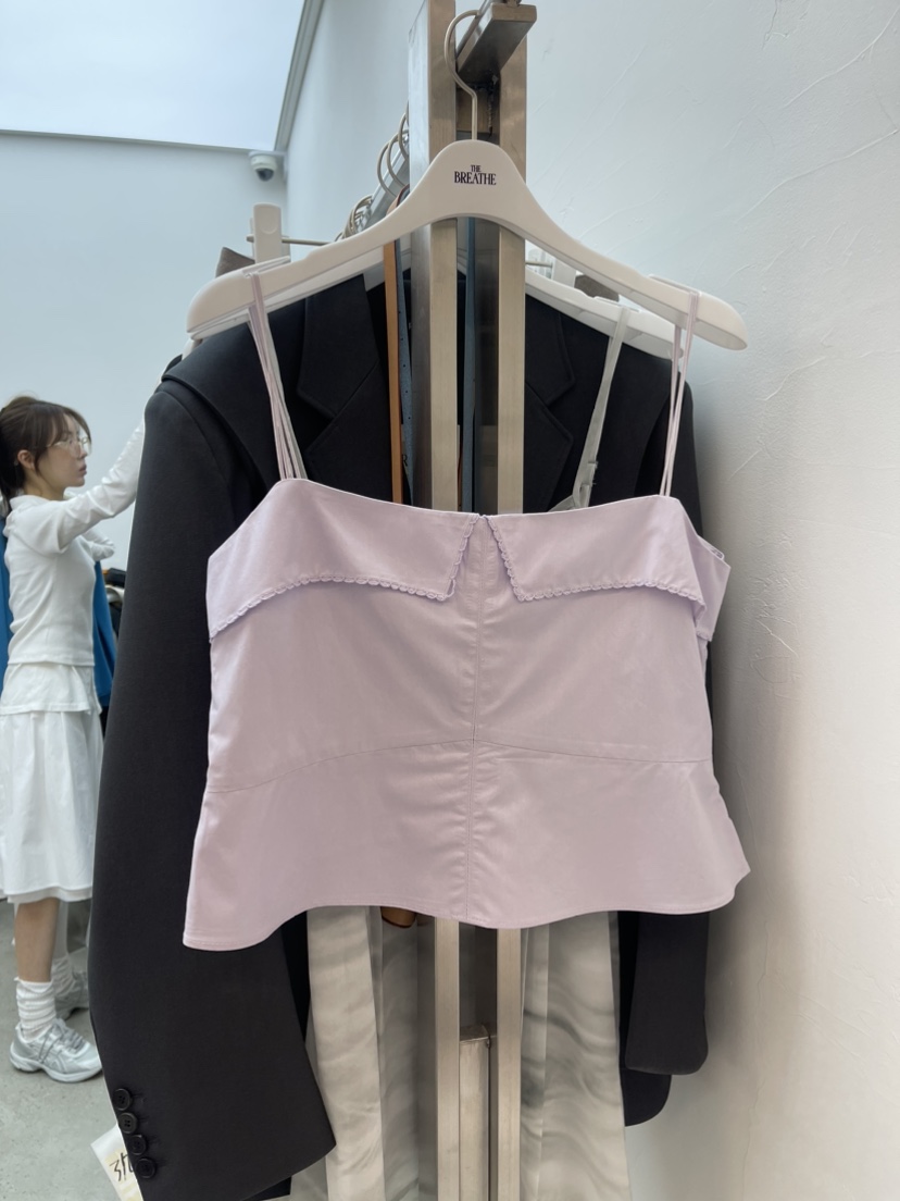 BREATHE韓國直郵東大門實拍女裝新品熱賣24春夏時尚吊帶背心BREATHE吊帶/背心圖色2