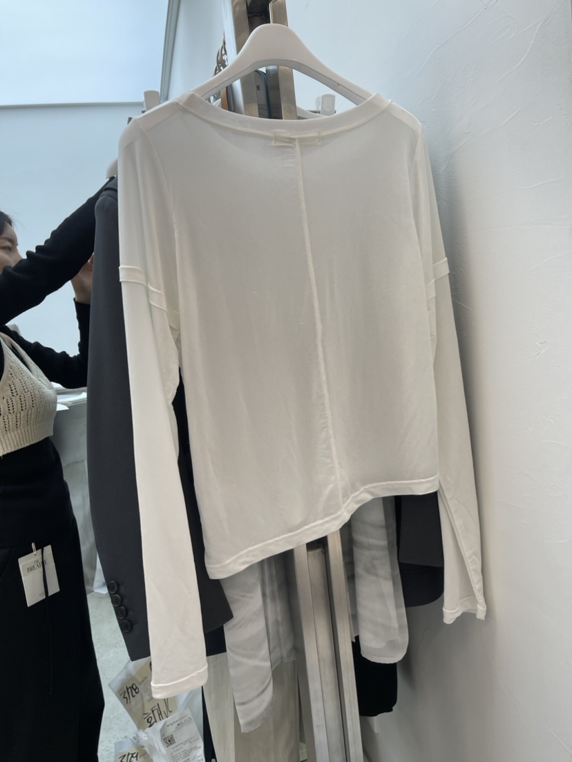BREATHE韓國直郵東大門代購女裝新款推薦休閑真品人氣長袖T恤BREATHE長袖T恤