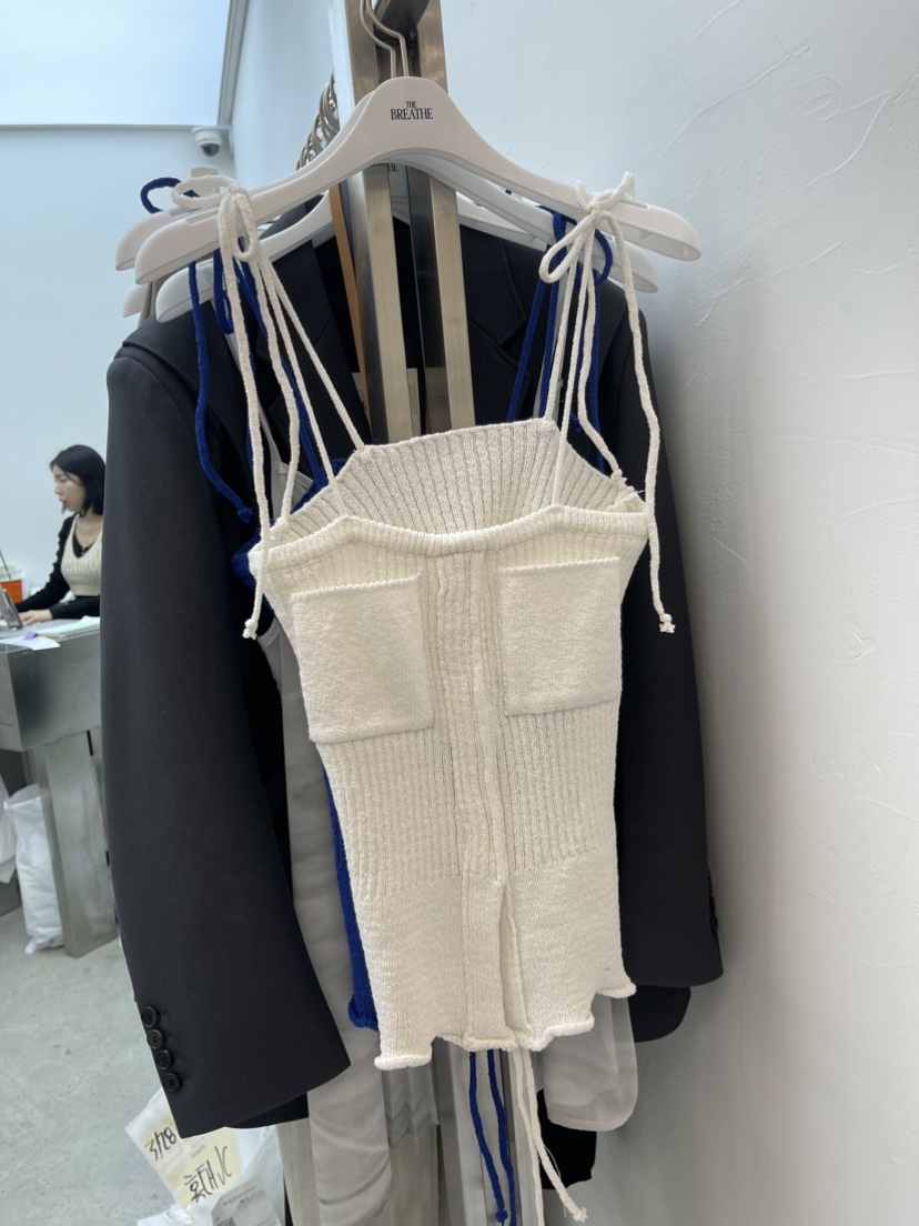 BREATHE韓國直郵女裝新品推薦熱賣真品24春夏人氣吊帶背心BREATHE吊帶/背心圖色2