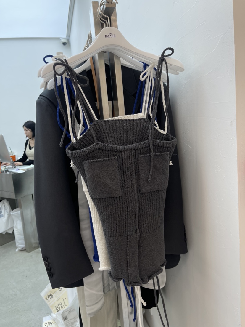 BREATHE韓國直郵女裝新品推薦熱賣真品24春夏人氣吊帶背心BREATHE吊帶/背心圖色3