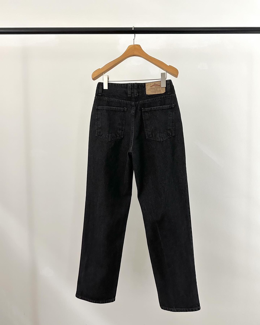 BRUNCH直郵韓國代購女裝新品時尚真品24春夏牛仔褲牛仔布TAFFETA牛仔褲