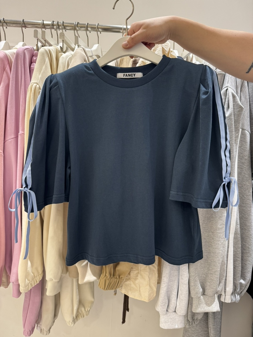 FANCY/Something韓國直郵東大門代購女裝新品職業熱賣24春夏T恤FANCY/SomethingT恤