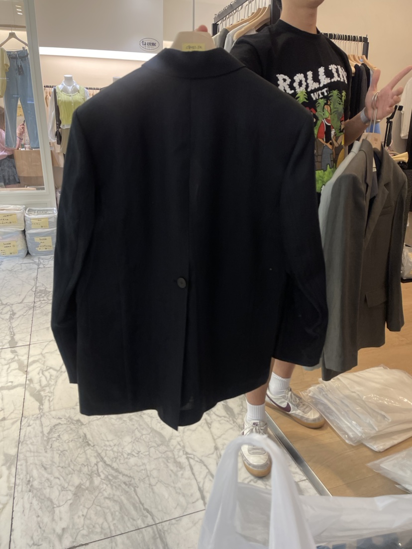 Femme lamagie直郵韓國代購女裝新品真品休閑職業24春夏夾克Lamagie Femme夾克
