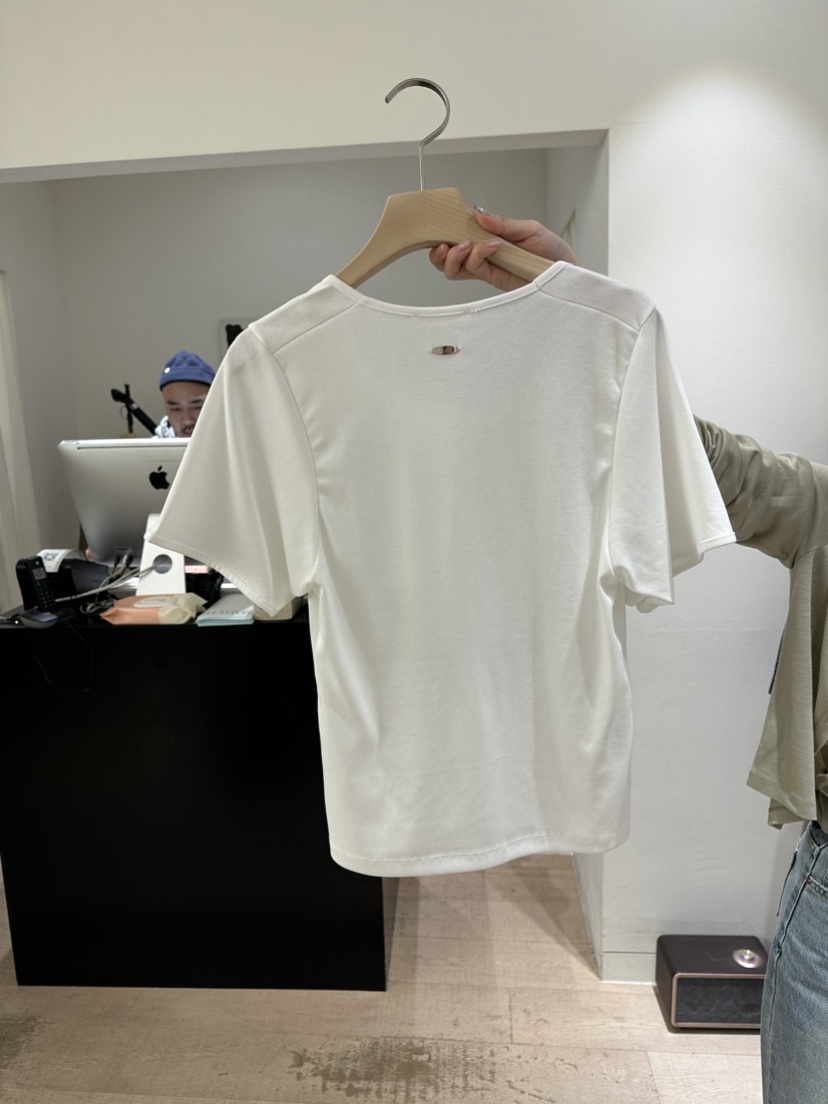 HAUTTE直郵韓國代購女裝新品熱賣24春夏時尚休閑人氣真品T恤HAUTTET恤