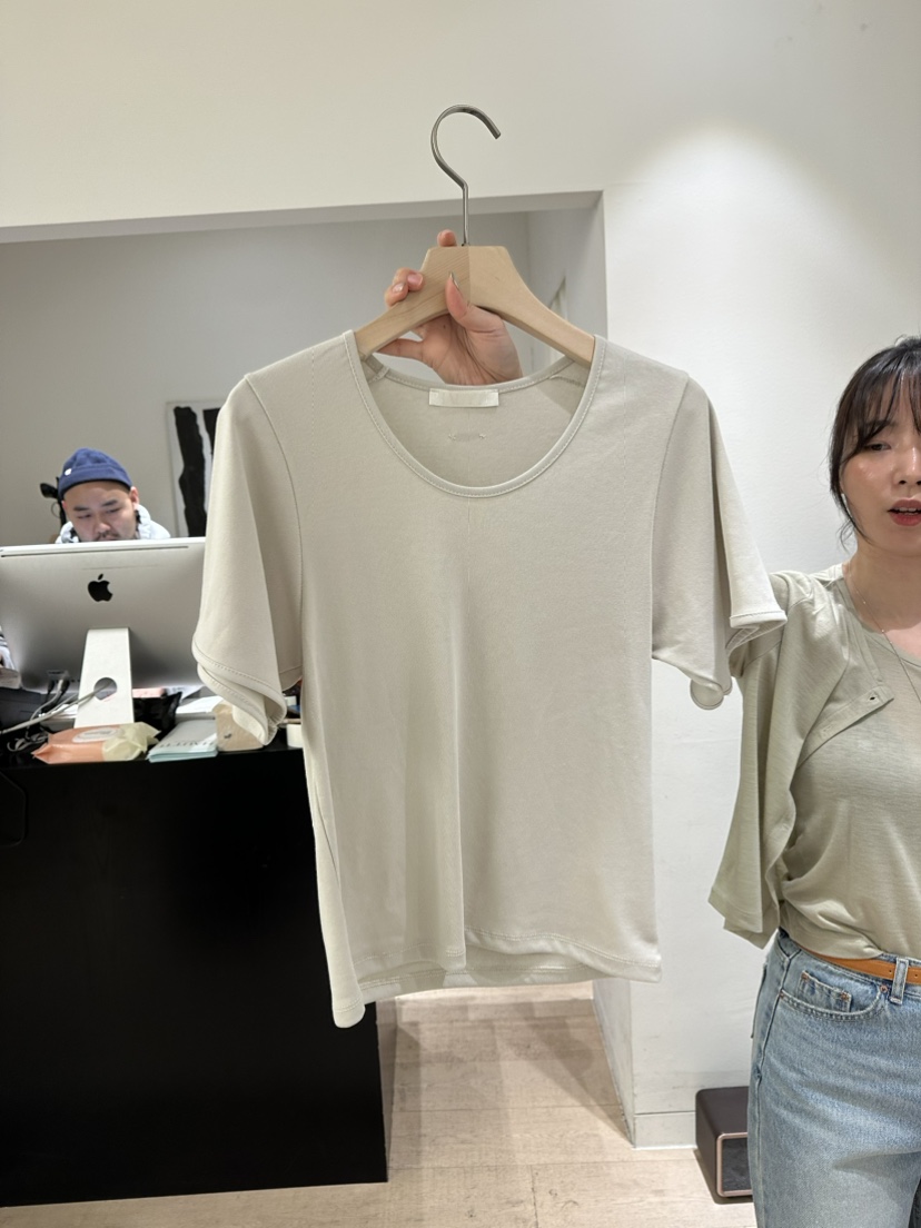 HAUTTE直郵韓國代購女裝新品熱賣24春夏時尚休閑人氣真品T恤HAUTTET恤圖色2