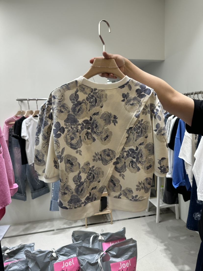 JOEL韓國直郵東大門代購女裝新品推薦熱賣人氣職業休閑24春夏T恤JOELT恤