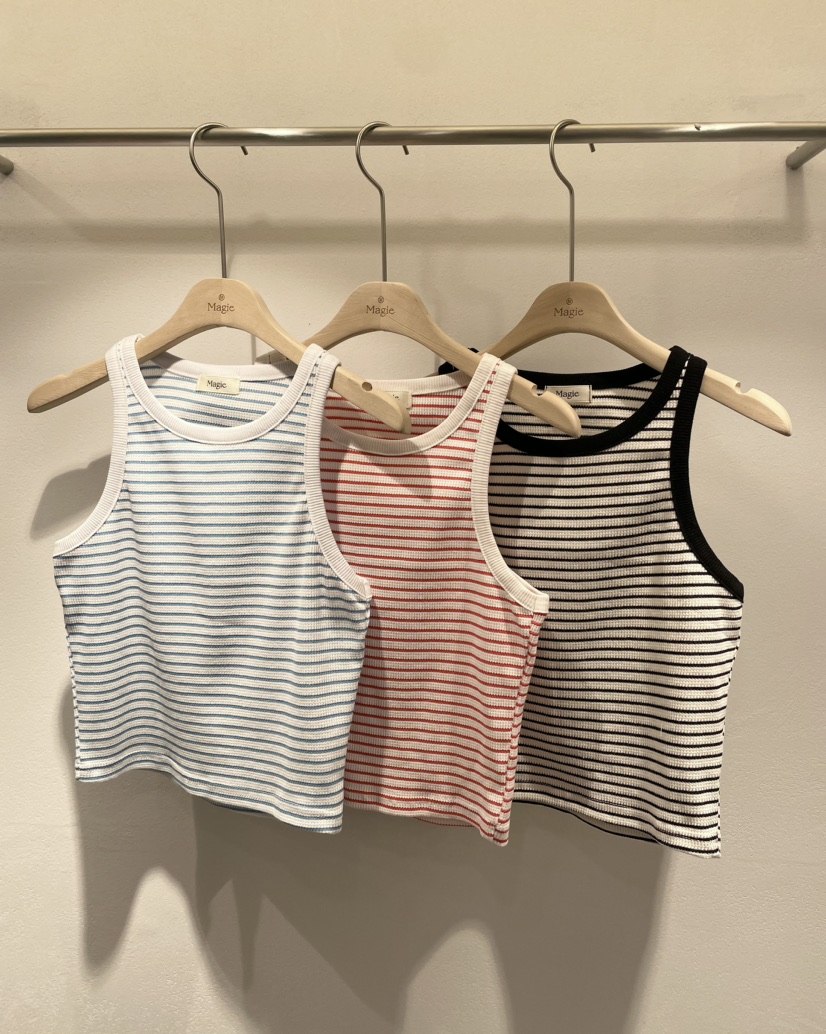 Magie韓國直郵東大門實拍女裝新品24春夏職業時尚吊帶背心VI A吊帶/背心
