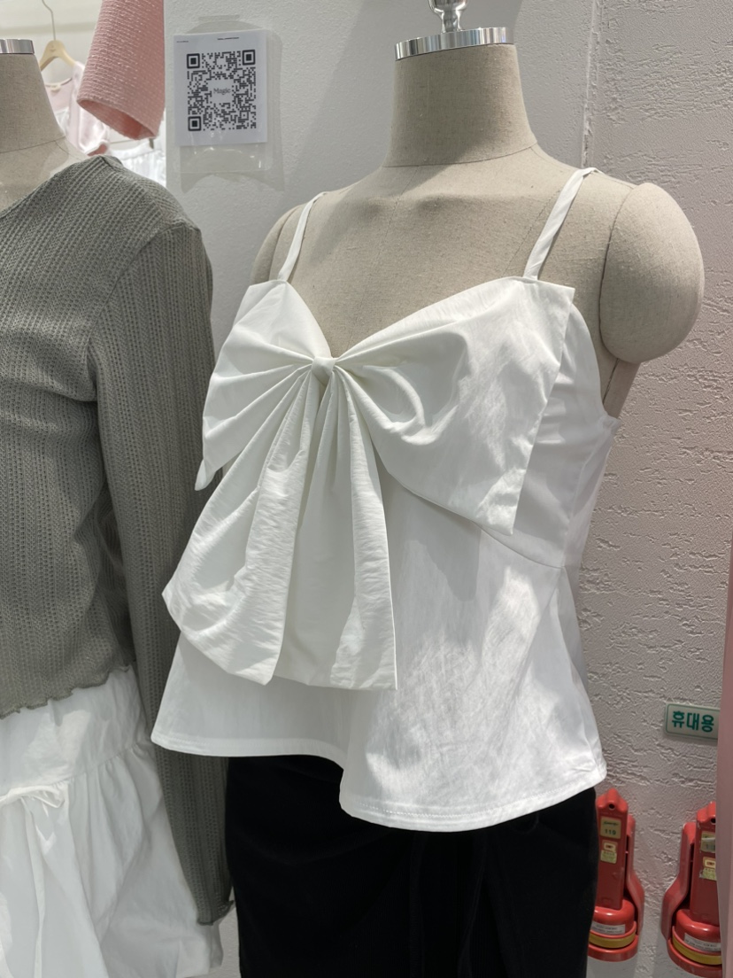 Magie韓國直郵東大門代購女裝新款時尚職業人氣推薦吊帶背心VI A吊帶/背心圖色1