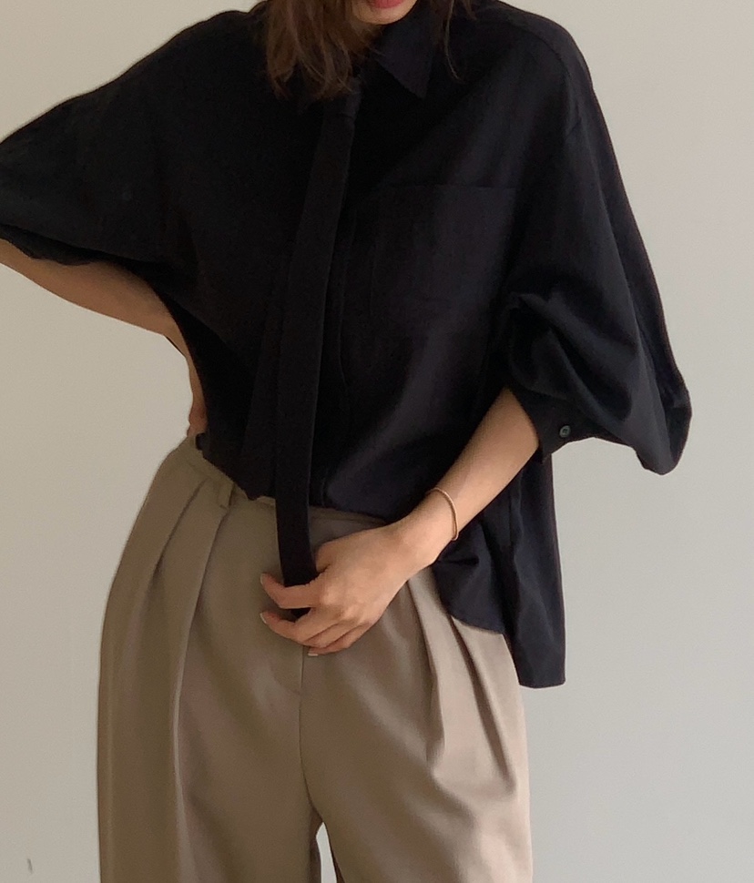 PARIS MATCH韓國直郵女裝新款職業24春夏人氣真品休閑上衣PARIS MATCH上衣