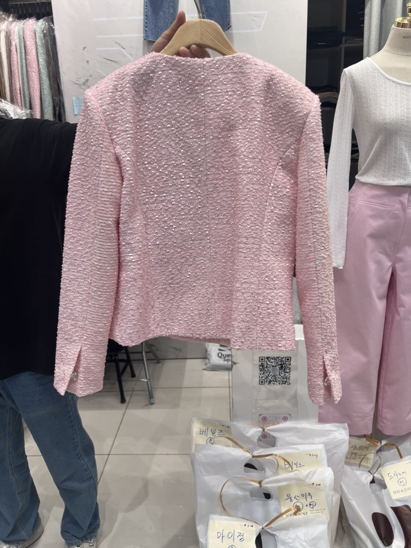 SOO JUNE韓國直郵東大門代購女裝新品人氣真品24春夏夾克SOO JUNE夾克