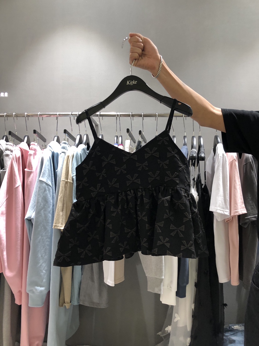 KIRKE韓國直郵東大門代購女裝新款時尚人氣24春夏吊帶背心VERVE吊帶/背心圖色3