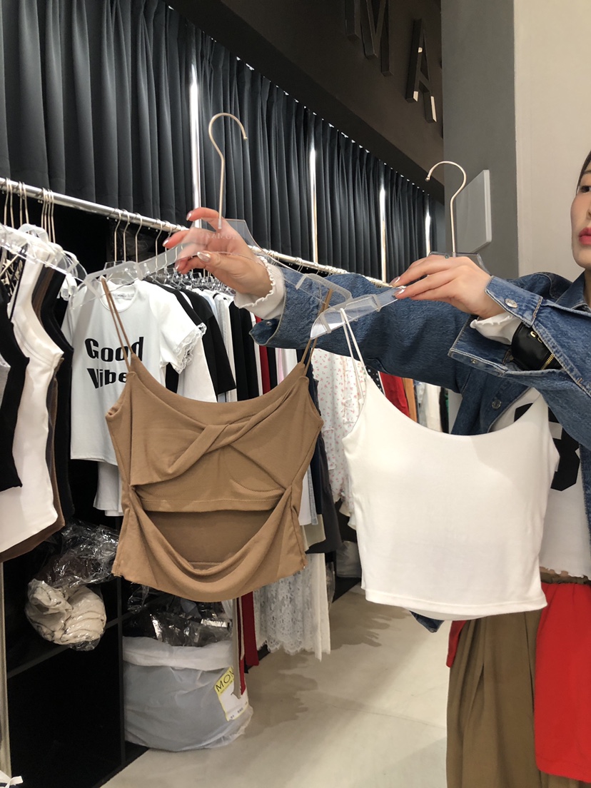 MOMAZU韓國直郵女裝新款休閑職業真品24春夏推薦吊帶背心MOMAZU吊帶/背心