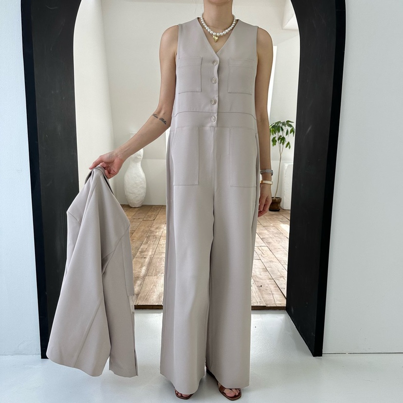 SOUIT by mabel/MABEL韓國直郵東大門實拍女裝新品休閑連體褲SOUIT by mabel-Q連體褲