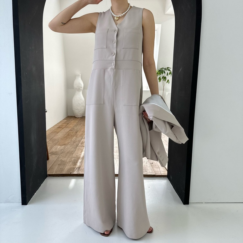 SOUIT by mabel/MABEL韓國直郵東大門實拍女裝新品休閑連體褲SOUIT by mabel-Q連體褲