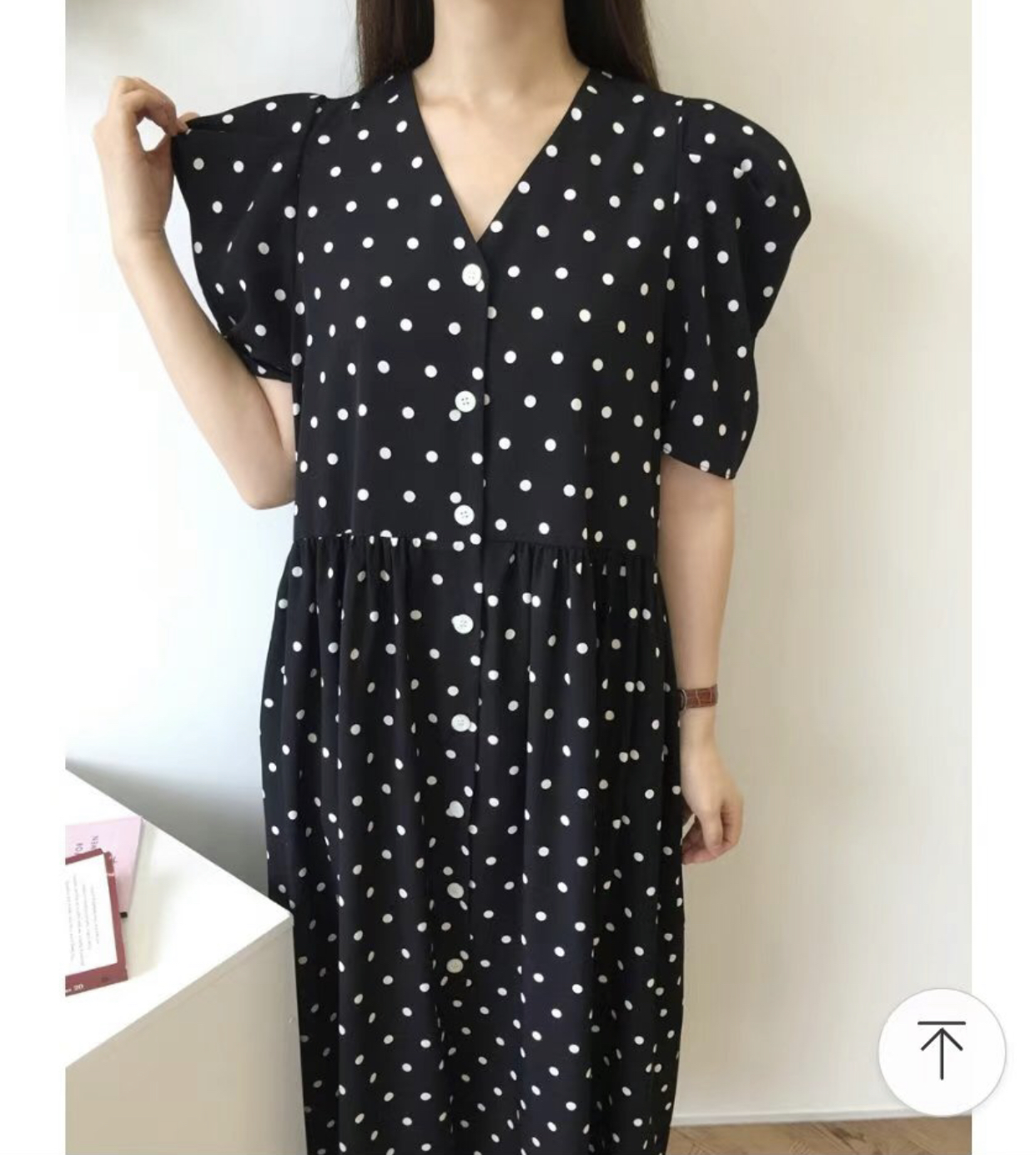 STYLE LOUNGE韓國直郵女裝新款24春夏職業人氣連衣裙復古STYLE LOUNGE連衣裙