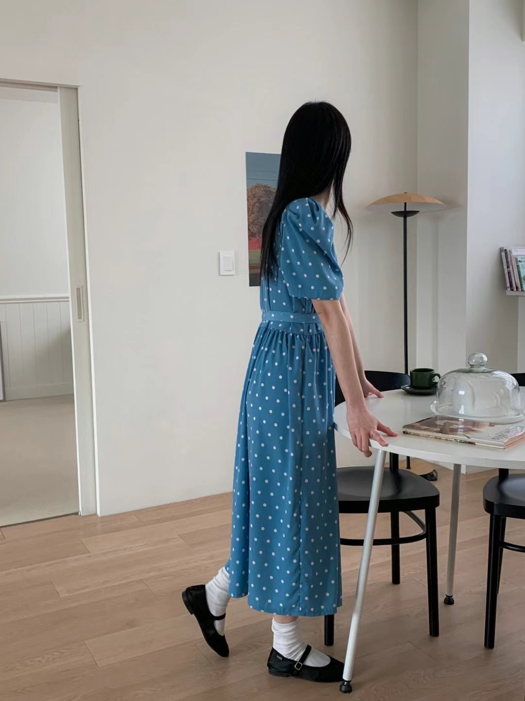 STYLE LOUNGE韓國直郵女裝新款24春夏職業人氣連衣裙復古STYLE LOUNGE連衣裙
