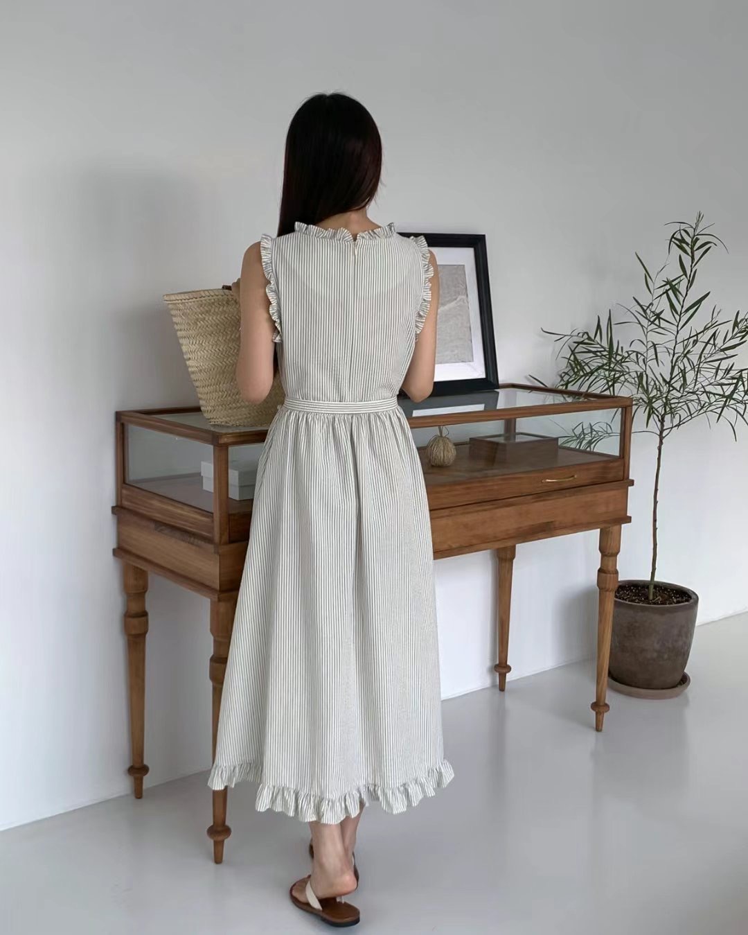 STYLE LOUNGE韓國直郵東大門代購女裝新品休閑24春夏連衣裙STYLE LOUNGE連衣裙