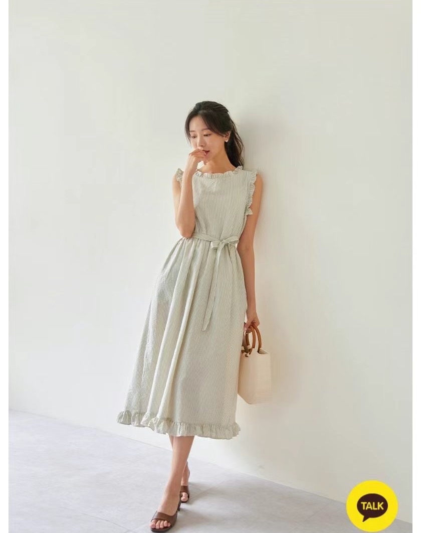 STYLE LOUNGE韓國直郵東大門代購女裝新品休閑24春夏連衣裙STYLE LOUNGE連衣裙