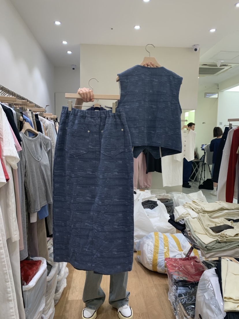 Vibelle韓國直郵東大門代購女裝新款時尚真品人氣職業熱賣套裝VIBELLE套裝