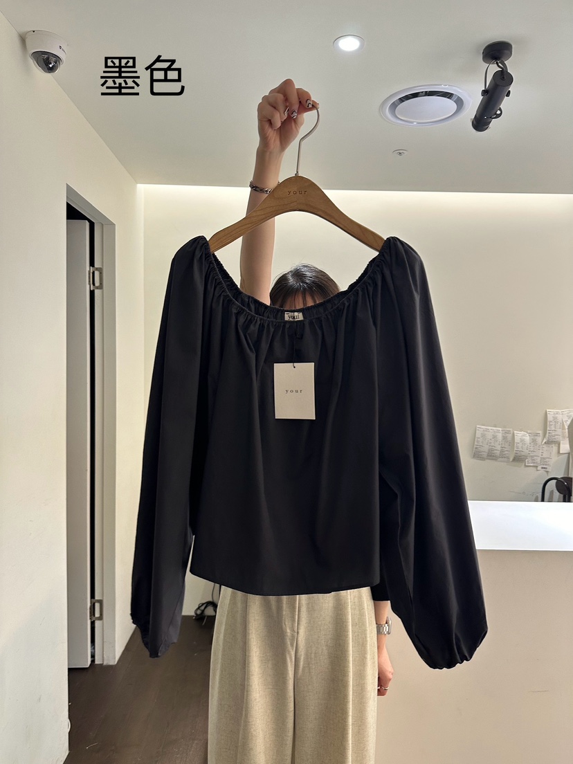 YOUR-P韓國直郵女裝新款真品休閑人氣24春夏推薦襯衫蕾絲衫YOUR-P襯衫/蕾絲衫圖色2