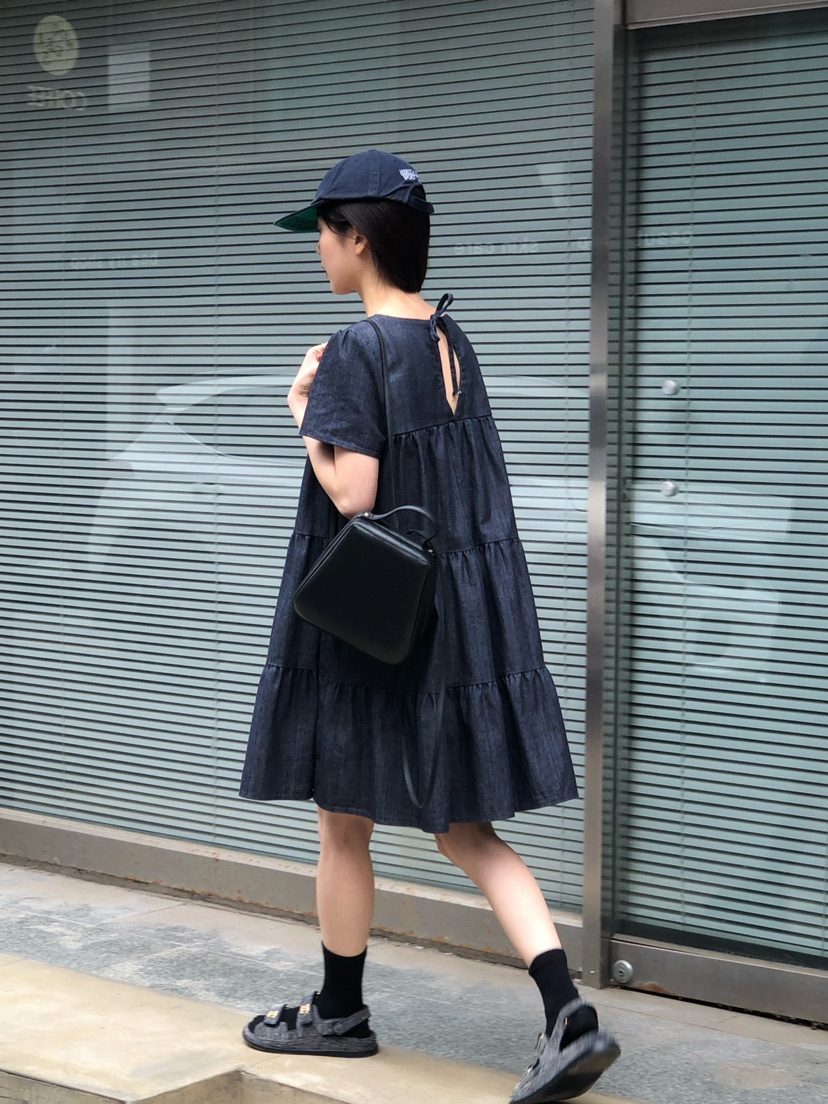 ONDO-P韓國直郵東大門實拍女裝新品真品時尚推薦休閑連衣裙ONDO-P連衣裙