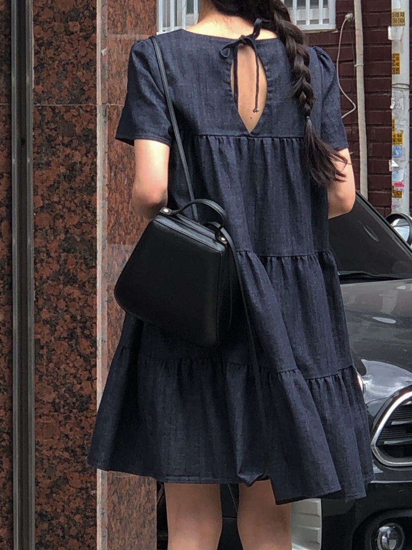 ONDO-P韓國直郵東大門實拍女裝新品真品時尚推薦休閑連衣裙ONDO-P連衣裙