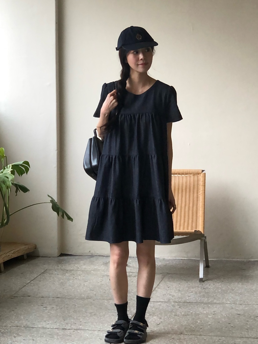 ONDO-P韓國直郵東大門實拍女裝新品真品時尚推薦休閑連衣裙ONDO-P連衣裙