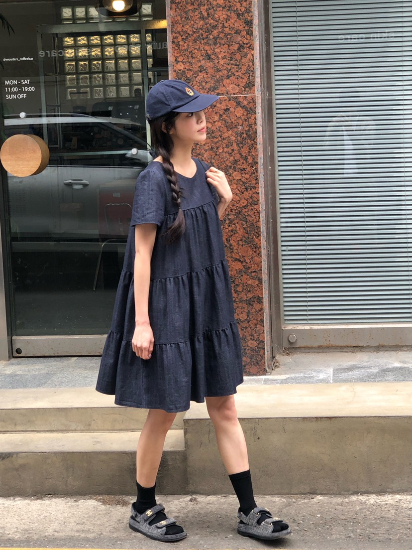 ONDO-P韓國直郵東大門實拍女裝新品真品時尚推薦休閑連衣裙ONDO-P連衣裙