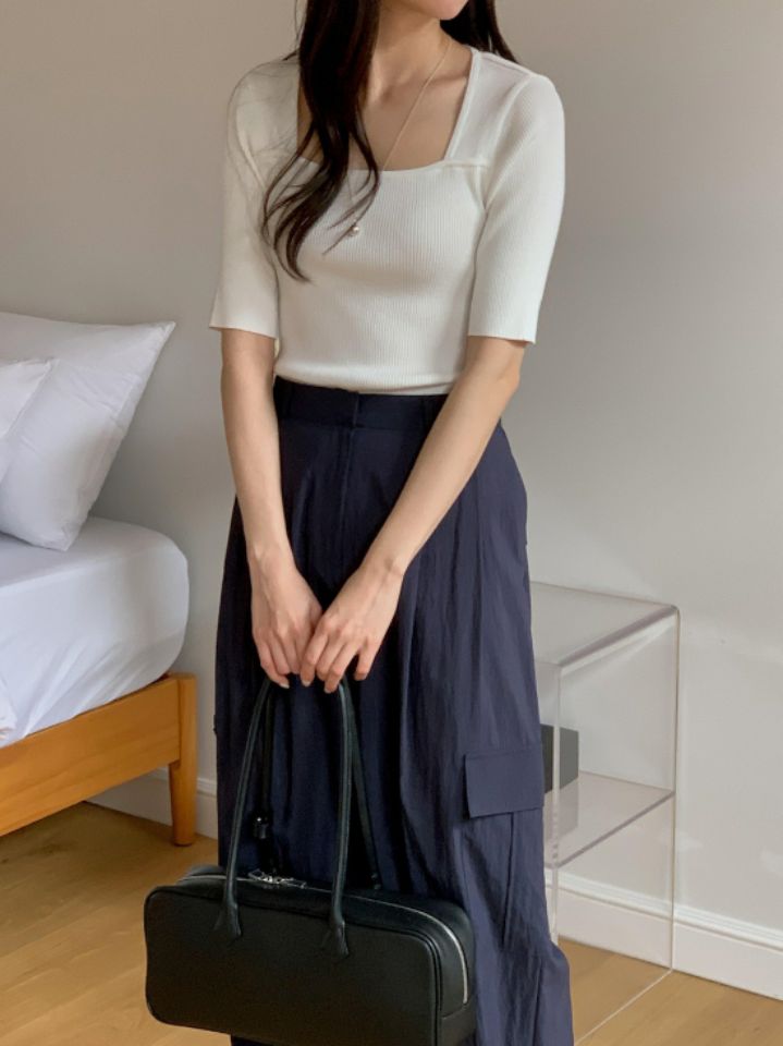 PLAYLIST韓國直郵東大門實拍女士新款時尚熱賣人氣24春夏針織衫confetti針織衫