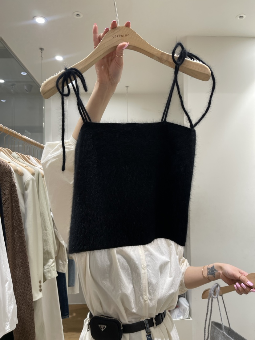 VERVEINE韓國直郵女裝新品人氣真品熱賣24春夏休閑吊帶背心VERVEINE吊帶/背心圖色3