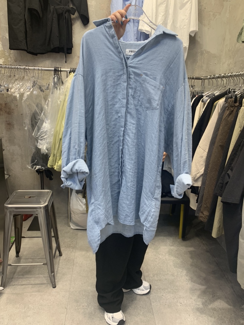 YEON-男女裝韓國直郵東大門實拍女士新款推薦24春夏襯衫蕾絲衫YEON襯衫/蕾絲衫圖色2
