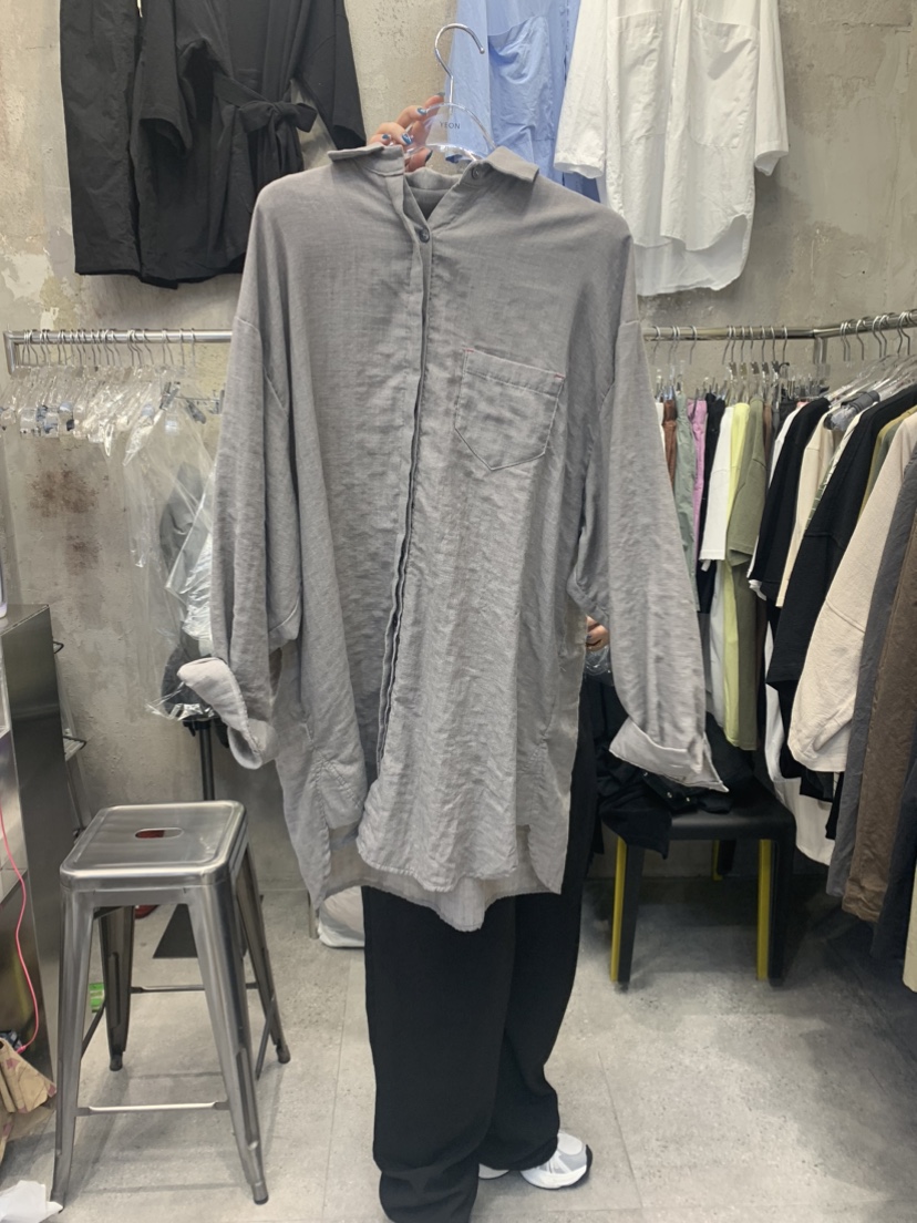 YEON-男女裝韓國直郵東大門實拍女士新款推薦24春夏襯衫蕾絲衫YEON襯衫/蕾絲衫圖色4